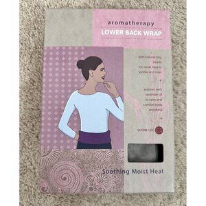 Aromatherapy Lower Back Wrap Microwavable Soothing Moist Heat Reusable Body Care